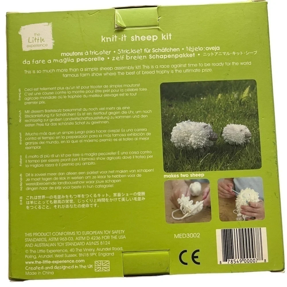 The Littlle Experience Knit it Sheep Kit